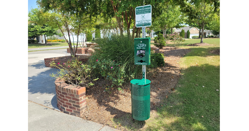 Dog hotsell poop station